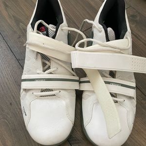 COPY - Reebok cf74 white Mens lifting shoe. Size 11.5